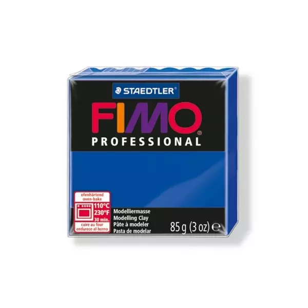 Gyurma, 85 g, égethető, FIMO "Professional", ultramarin
