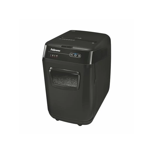 Iratmegsemmisítő, konfetti, 180 lap, FELLOWES "AutoMax™ 200C"