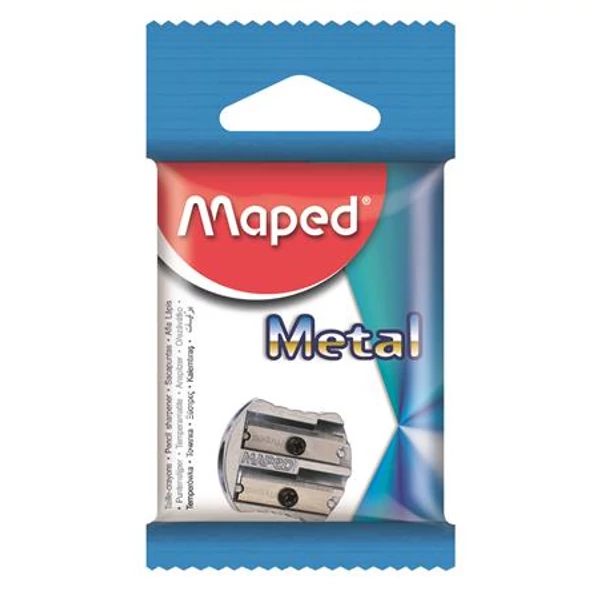 Hegyező, kétlyukú, fém, MAPED - 3