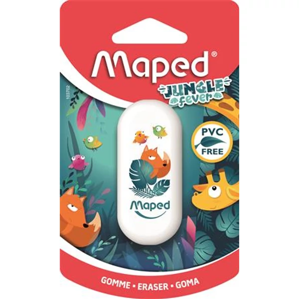 Radír, MAPED "Jungle Fever", vegyes minta - 2