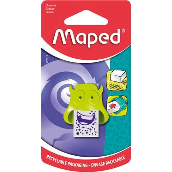 Radír, MAPED "Little Monster", vegyes színek