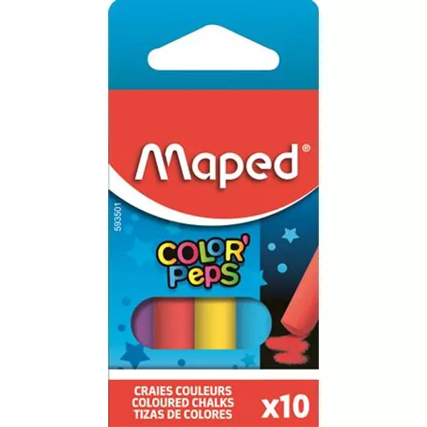 Táblakréta, MAPED, színes - 2