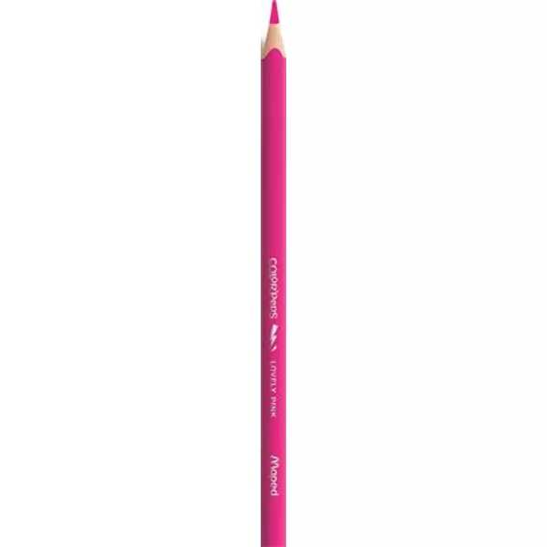 Színes ceruza készlet, háromszögletű, MAPED "Color`Peps Strong", 12 különböző szín - 4