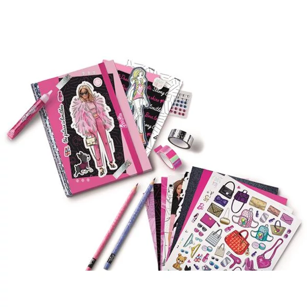 Kreatív scrapbooking készlet, 50 darabos, MAPED CREATIV "Scrapbooking Set - Barbie" - 3