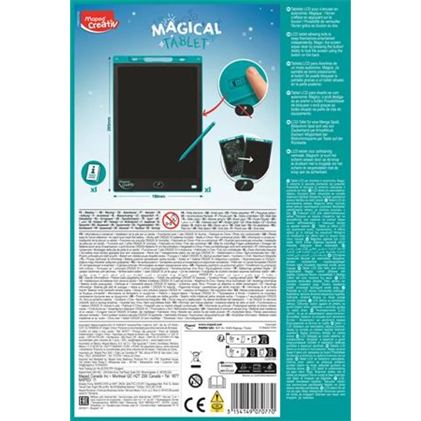 Mágikus táblagép, nagy, 12", MAPED CREATIV "Magical Tablet Maxi" - 3