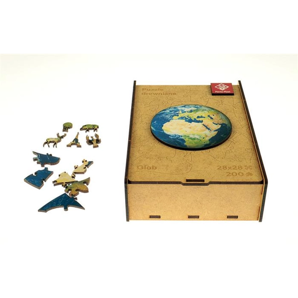 Puzzle, fa, A3, 200 darabos, PANTA PLAST "Earth" - 2