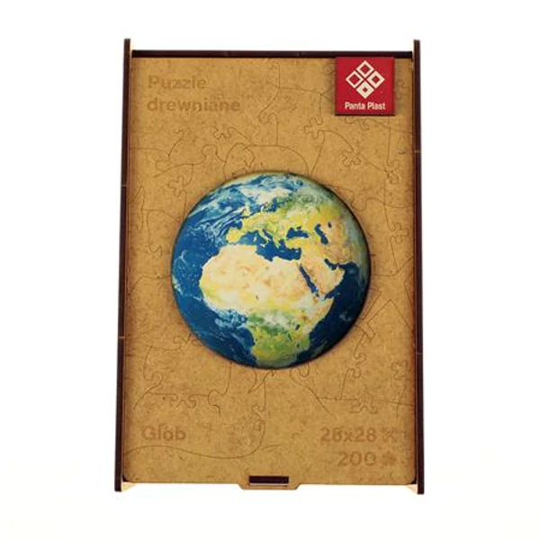 Puzzle, fa, A3, 200 darabos, PANTA PLAST "Earth" - 4