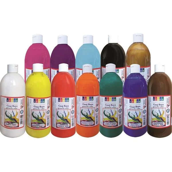 Tempera, 500 ml, Südor, világoskék - 2