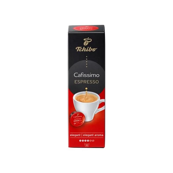 Kávékapszula, 10 db, TCHIBO "Cafissimo Espresso Elegant"