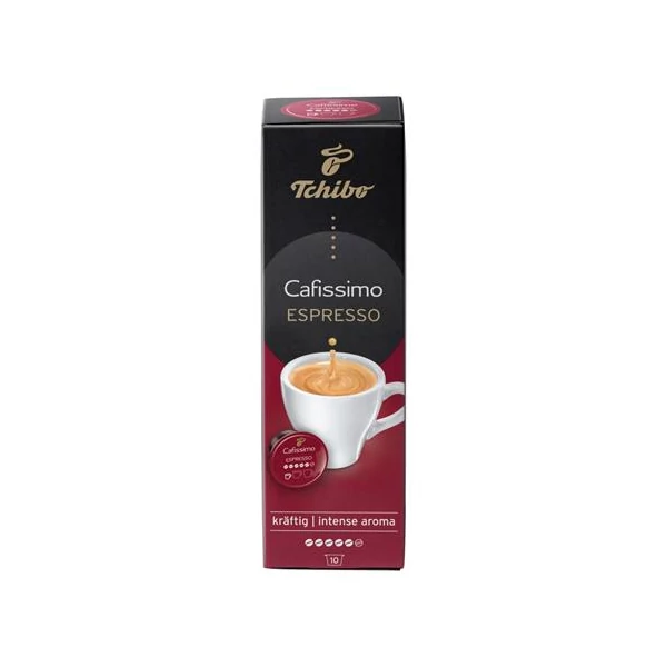 Kávékapszula, 10 db, TCHIBO "Cafissimo Espresso Intense"