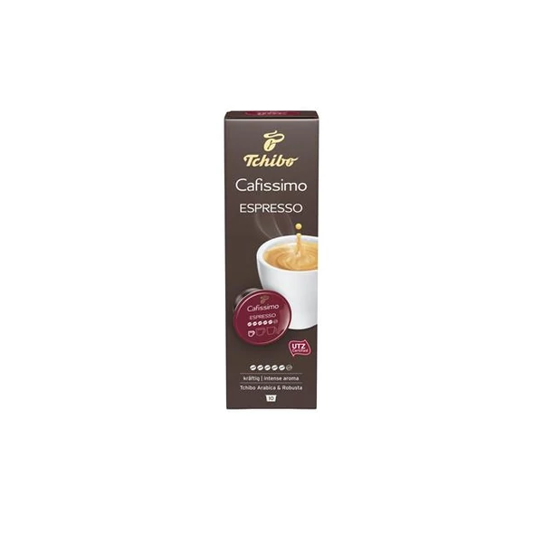 Kávékapszula, 10 db, TCHIBO "Cafissimo Espresso Intense" - 3