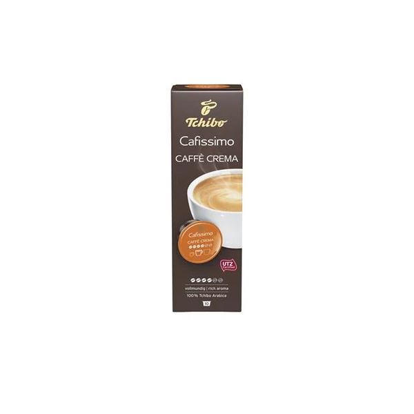 Kávékapszula, 10 db, TCHIBO "Cafissimo Caffé Crema Rich" - 3