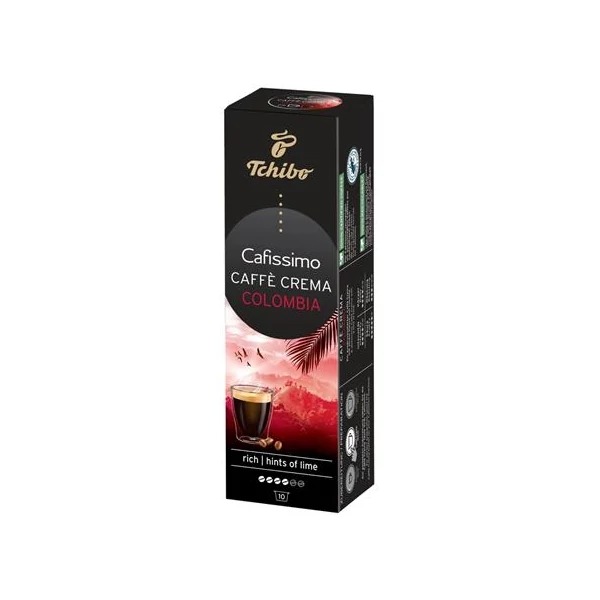 Kávékapszula, 10 db, TCHIBO "Cafissimo Caffé Crema Colombia" - 2