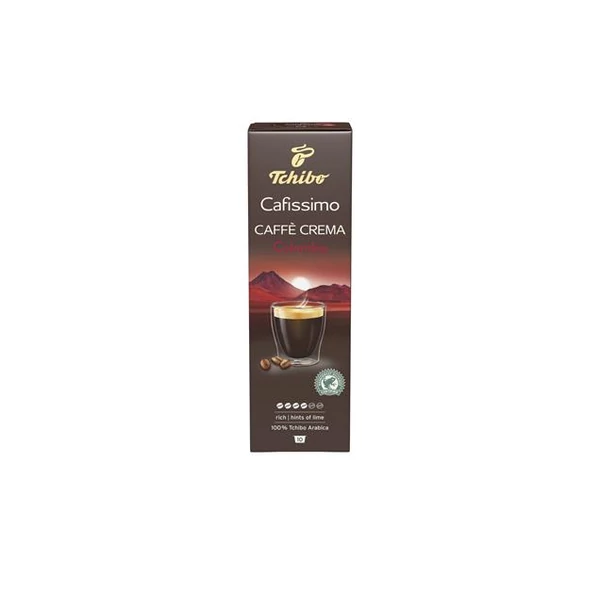 Kávékapszula, 10 db, TCHIBO "Cafissimo Caffé Crema Colombia" - 3