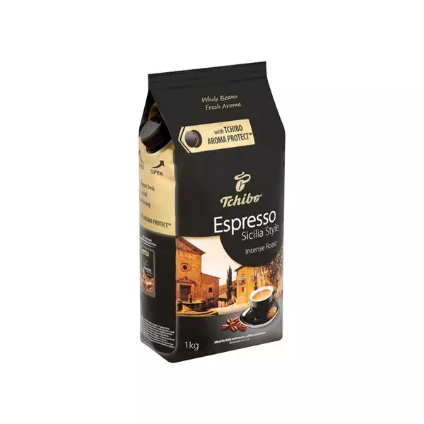 Kávé, pörkölt, szemes, 1000 g, TCHIBO "Sicilia" - 2