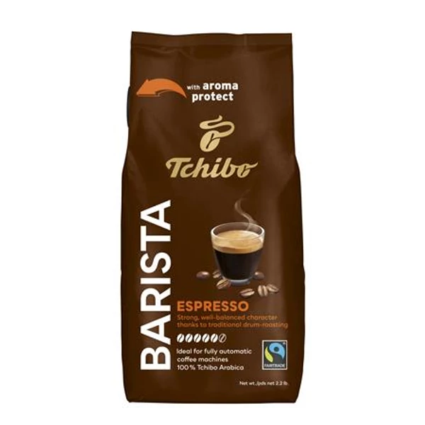 Kávé, pörkölt, szemes, 1000 g, TCHIBO "Barista Espresso"