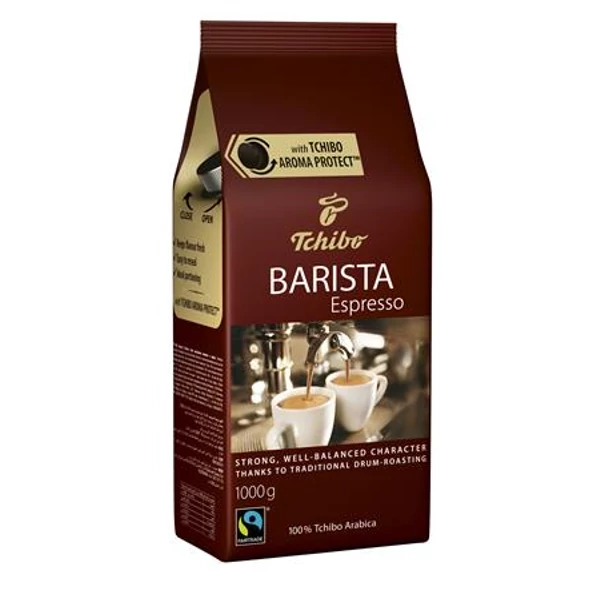 Kávé, pörkölt, szemes, 1000 g, TCHIBO "Barista Espresso" - 2