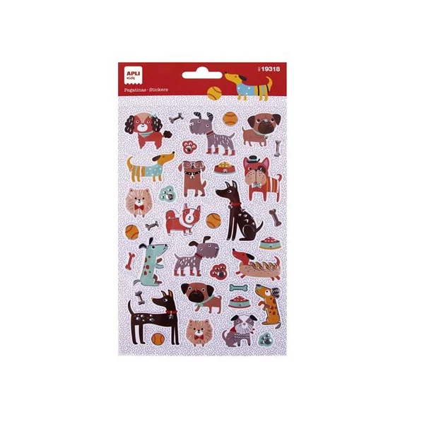 Matrica, APLI Kids "Stickers", kutyák