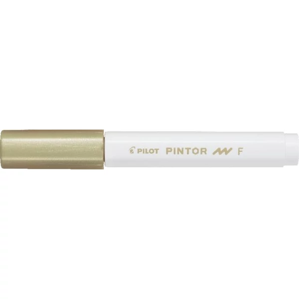 Dekormarker, 1 mm, PILOT "Pintor F", arany