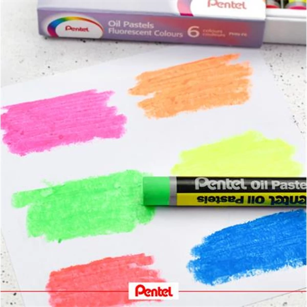 Olajpasztell kréta, PENTEL, "Arts", 12 különböző szín - 2