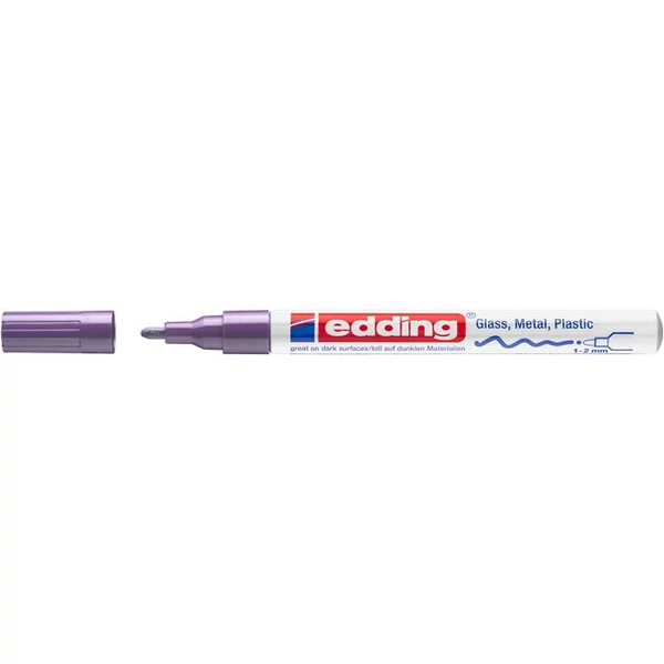 Lakkmarker, 1-2 mm, EDDING "751", lila - 2