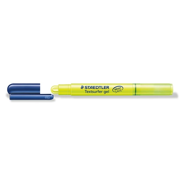 Szövegkiemelő, 3 mm, zselés, STAEDTLER "Textsurfer Gel 264", sárga - 2