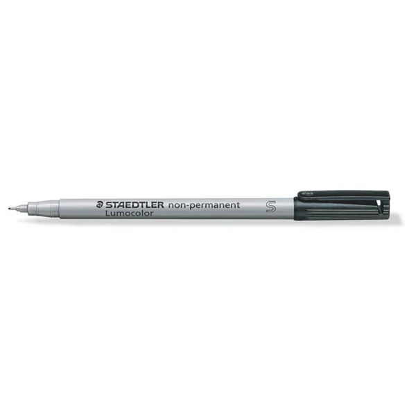 Alkoholmentes marker, OHP, 0,4 mm, STAEDTLER "Lumocolor® 311 S", fekete