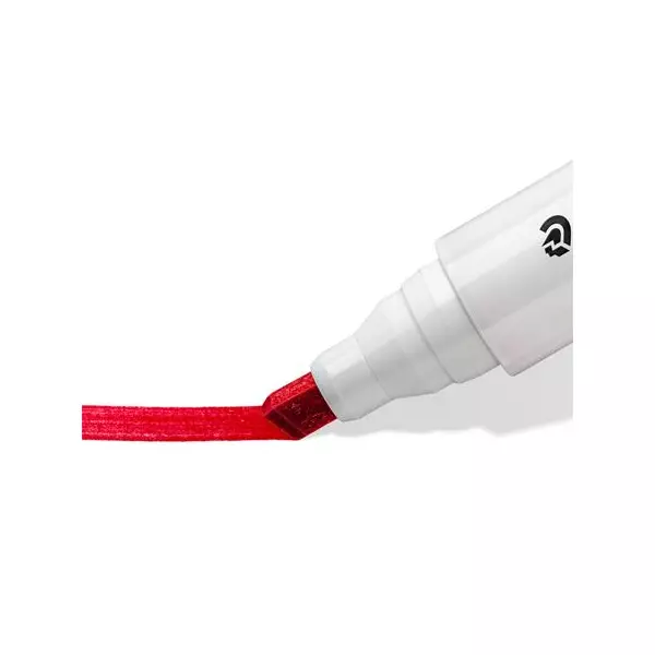 Táblamarker, 2-5 mm, vágott, STAEDTLER "Lumocolor® 351 B", piros - 4