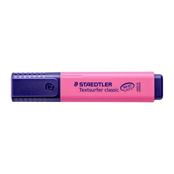 Szövegkiemelő, 1-5 mm, STAEDTLER "Textsurfer Classic 364", rózsaszín