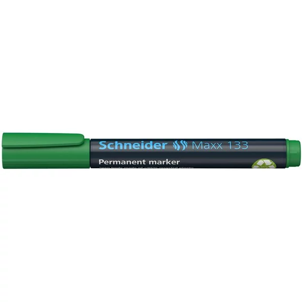 Alkoholos marker, 1-4 mm, vágott, SCHNEIDER "Maxx 133", zöld - 3