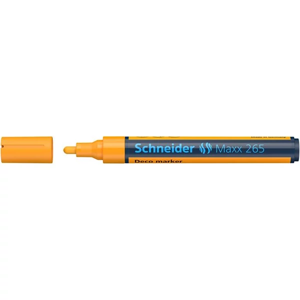 Krétamarker, 2-3 mm, SCHNEIDER "Maxx 265", narancssárga - 2