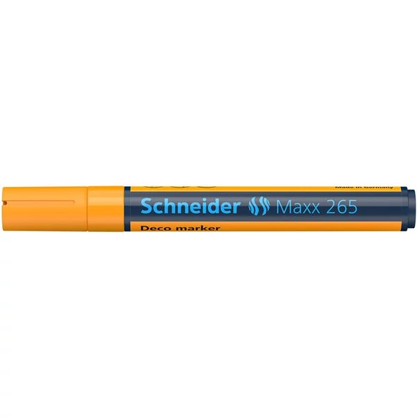 Krétamarker, 2-3 mm, SCHNEIDER "Maxx 265", narancssárga - 3