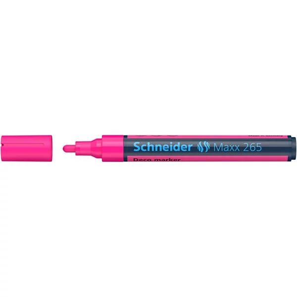 Krétamarker, 2-3 mm, SCHNEIDER "Maxx 265", rózsaszín - 2