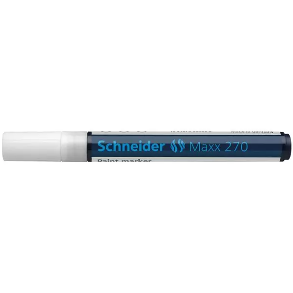 Lakkmarker, 1-3 mm, SCHNEIDER "Maxx 270", fehér - 3