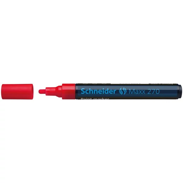 Lakkmarker, 1-3 mm, SCHNEIDER "Maxx 270", piros - 2