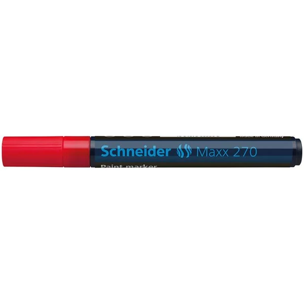 Lakkmarker, 1-3 mm, SCHNEIDER "Maxx 270", piros - 3