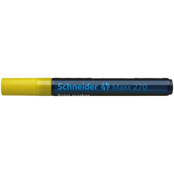 Lakkmarker, 1-3 mm, SCHNEIDER "Maxx 270", sárga - 3