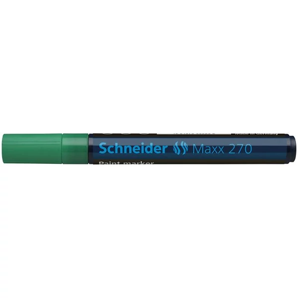 Lakkmarker, 1-3 mm, SCHNEIDER "Maxx 270", zöld - 3