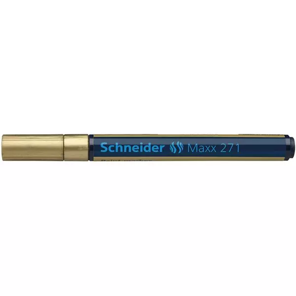 Lakkmarker, 1-2 mm, SCHNEIDER "Maxx 271", arany - 3