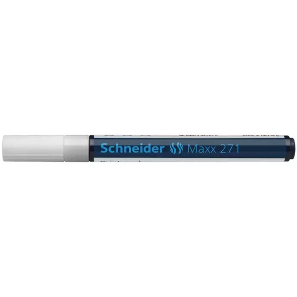 Lakkmarker, 1-2 mm, SCHNEIDER "Maxx 271", fehér - 3