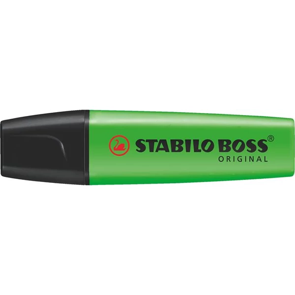 Szövegkiemelő, 2-5 mm, STABILO "BOSS original", zöld