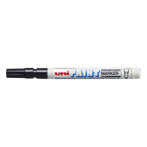 Lakkmarker, 0,8-1,2 mm, UNI "PX-21", fekete