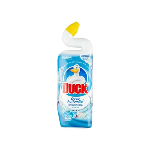 WC-tisztítógél, 750 ml, DUCK "Deep Action Gel", óceán