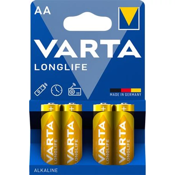 Elem, AA ceruza, 4 db, VARTA "Longlife"