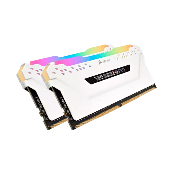 CORSAIR DDR4 16GB (2x8GB) 3600MHz Vengeance Pro RGB RAM, fehér