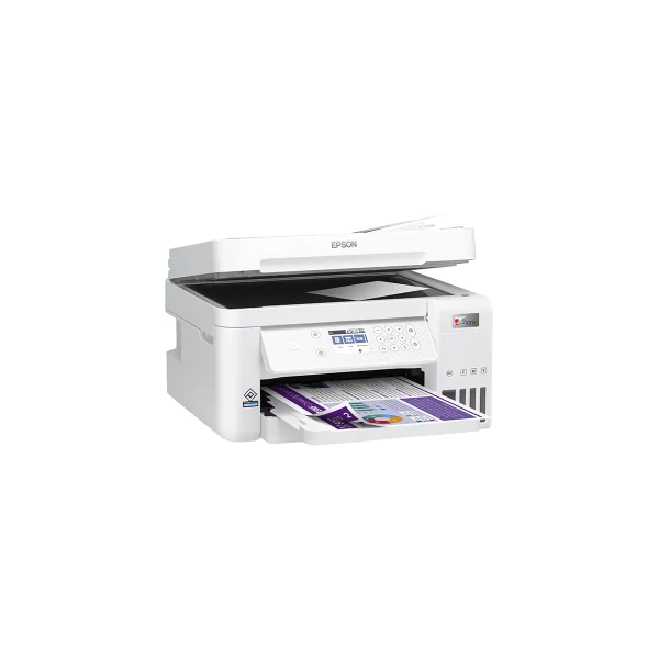 Epson EcoTank L6276 színes tintasugaras A4 MFP, ADF, duplex, LAN, WIFI, fehér, 3