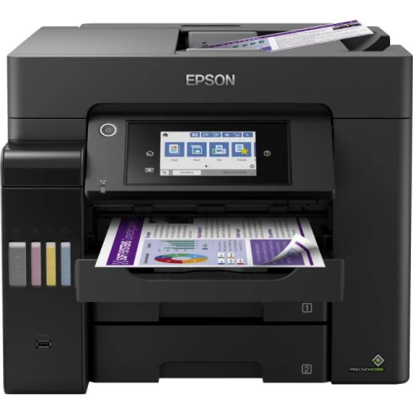 Epson EcoTank L6570 színes tintasugaras A4 MFP, DADF, duplex, LAN, WIFI, FAX, 3