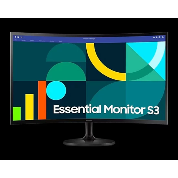 Samsung LS27D366GAUXEN 27"  monitor Ívelt monitor S3 S36GD