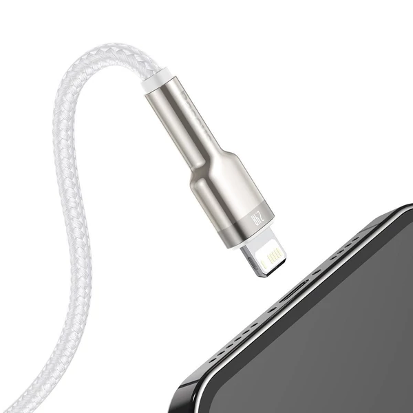Baseus Cafule USB-Lightning kábel, 2,4A, 1 m (fehér) - 9