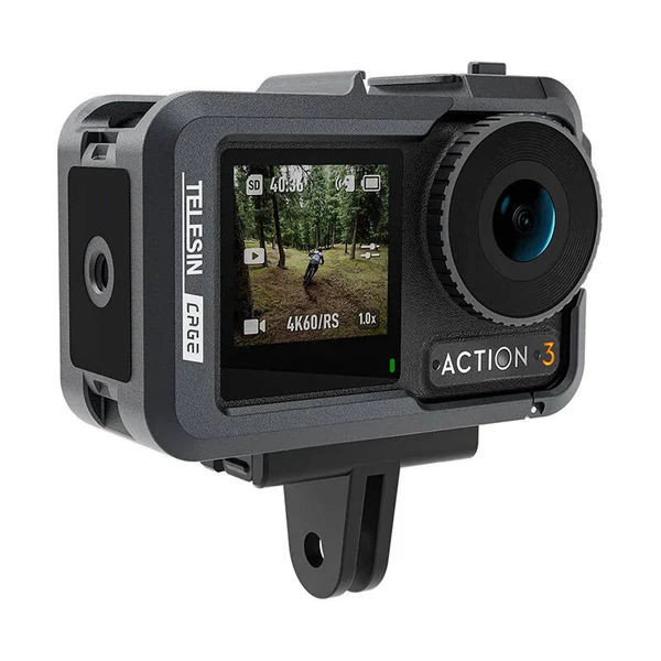 Metal Rabbit Cage Frame TELESIN for DJI ACTION 3/4 - 4